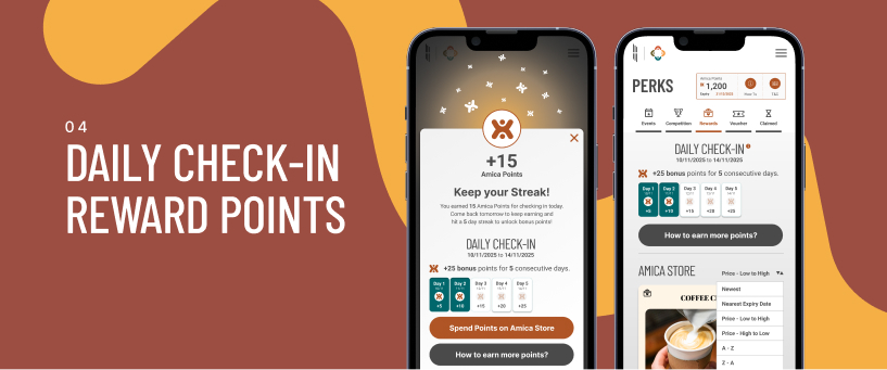 01. Earn points by using Amica-1