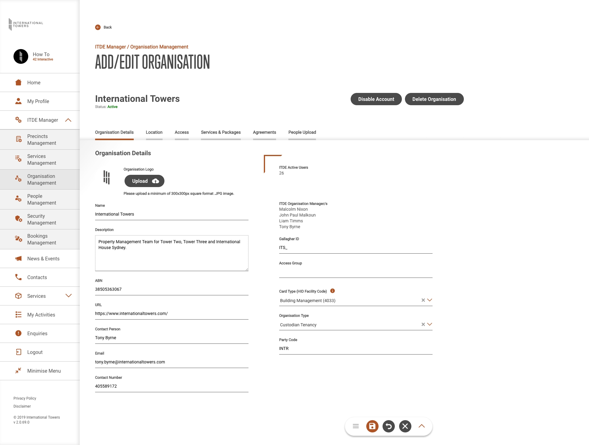 ITDE-organisationmanagement-organisationdetails