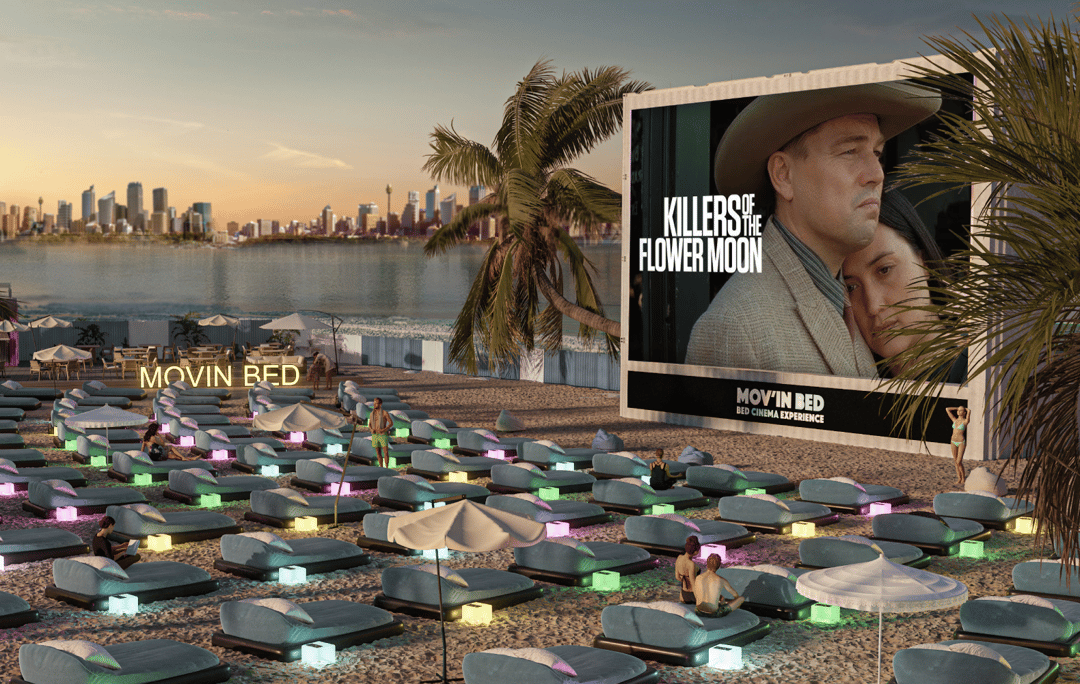 Mov'in Bed – Outdoor Bed Cinema Experience
