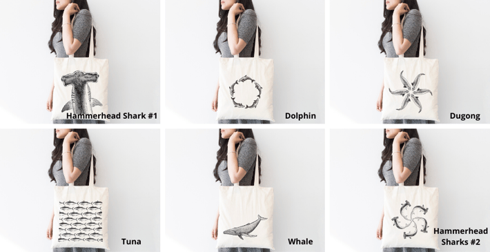 Plastic-free Tote bags