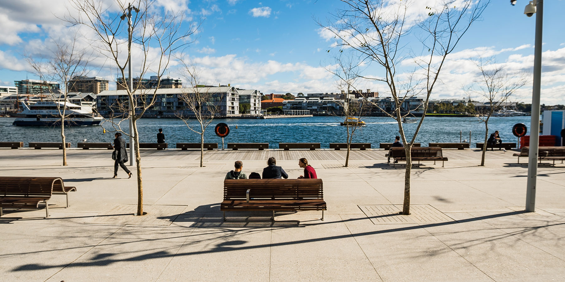 Sydney's newest harbour foreshore